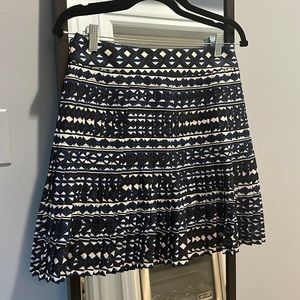 J. Crew pleated mini skirt